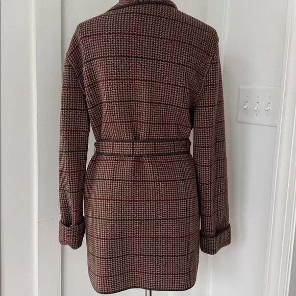 Lauren Ralph Lauren Wrap Sweater Coat Size L